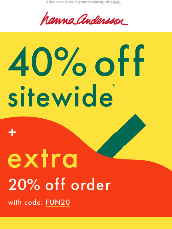 Sizes Selling Out! Get 40% Off + Extra 20%