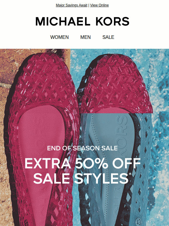 Just Launched: The Labor Day Sale With An Extra 50% Off