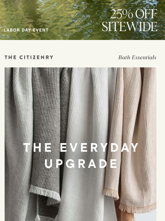 The everyday upgrade