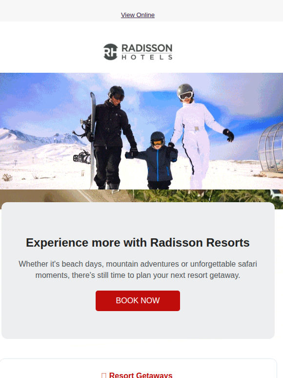 Ready for your next resort getaway?