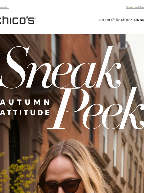 25% off your FALL SNEAK PEEK ☕🍁
