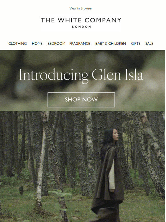 New in: the scent of a Highlands escape