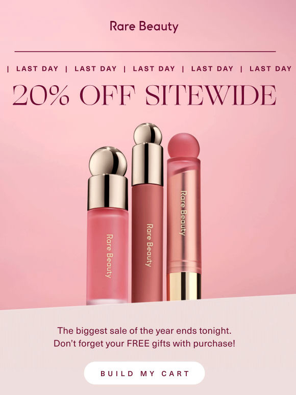 Last day‼️ 20% off Friends & Family