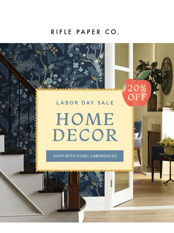 20% Off a Home Refresh 🌿