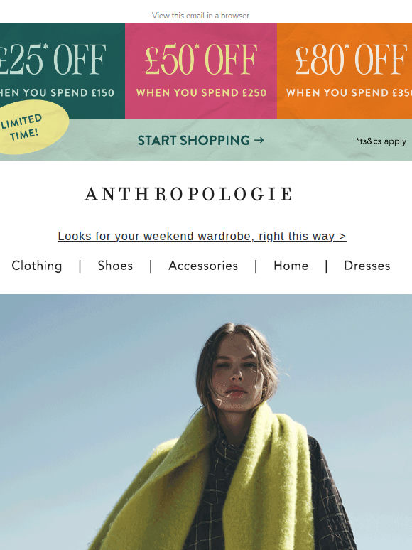 Just In: Check Jackets, Scarves & More