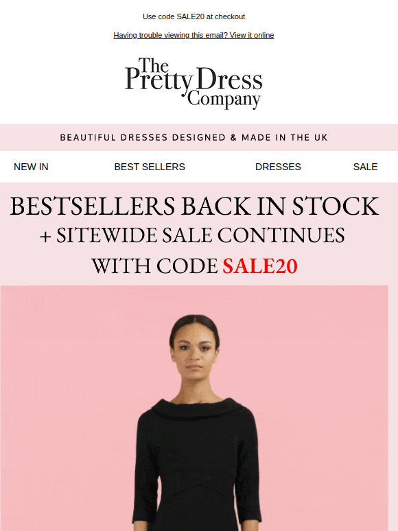 Bestsellers Back in Stock …. 20% Off continues ⭐️