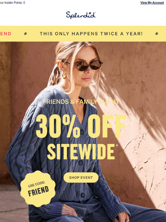 Hold That Scroll. 30% OFF Sitewide.