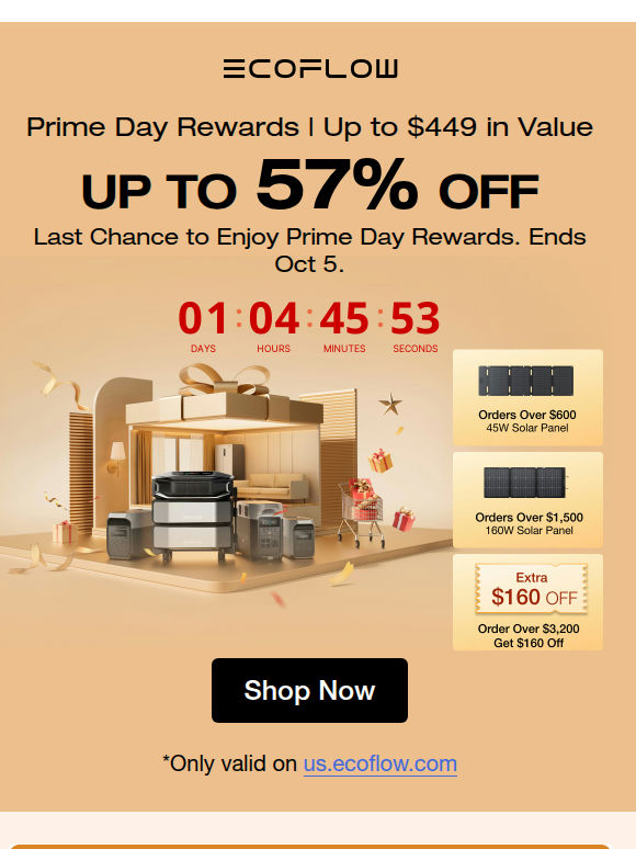 🎁 Last Call: Prime Day Fall Purchase Bonus Ends in 48 Hrs