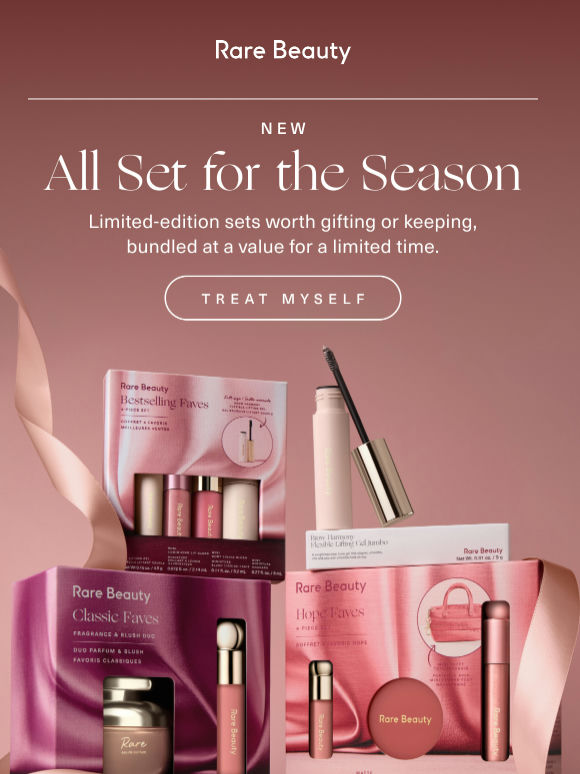 Holiday sets have landed 🎁 Self-gifting szn starts NOW