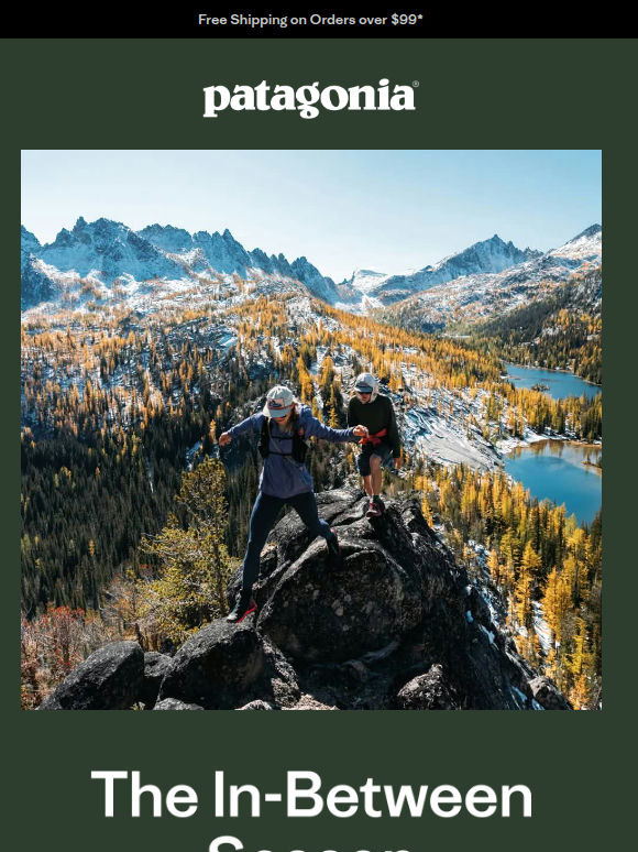 Transition into fall trail running