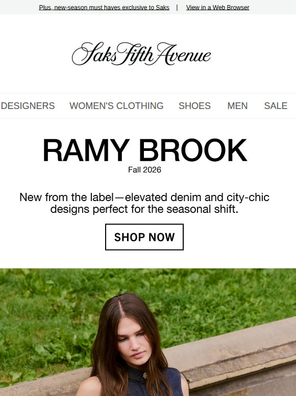 New denim from Ramy Brook