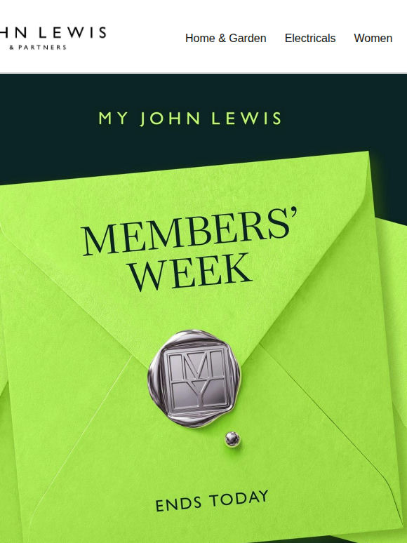 Members' Week ends today