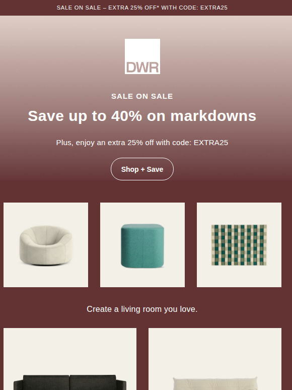 Sale on sale: Extra 25% off markdowns