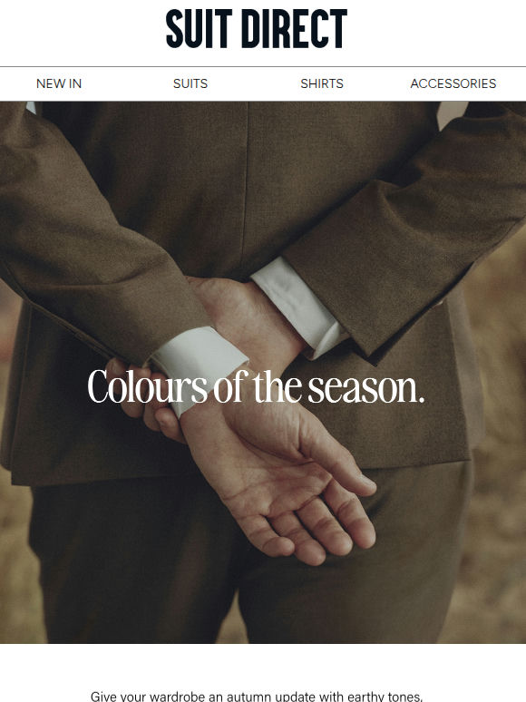 Trending shades for your next suit