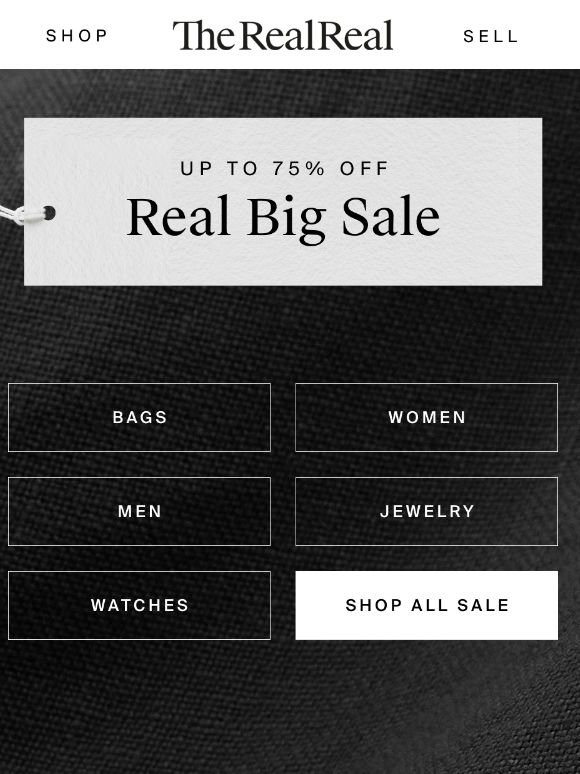 Everything here is up to 75% off