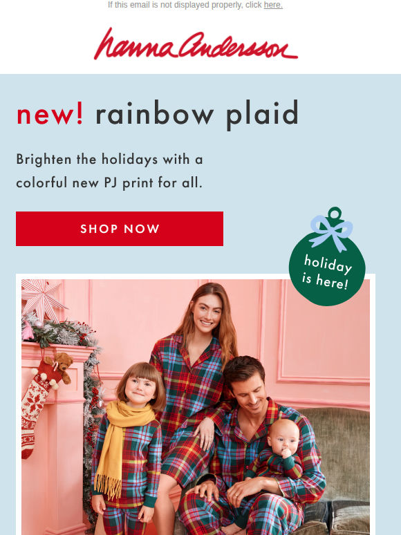 New Plaid For Your Christmas Crew 🌈✨