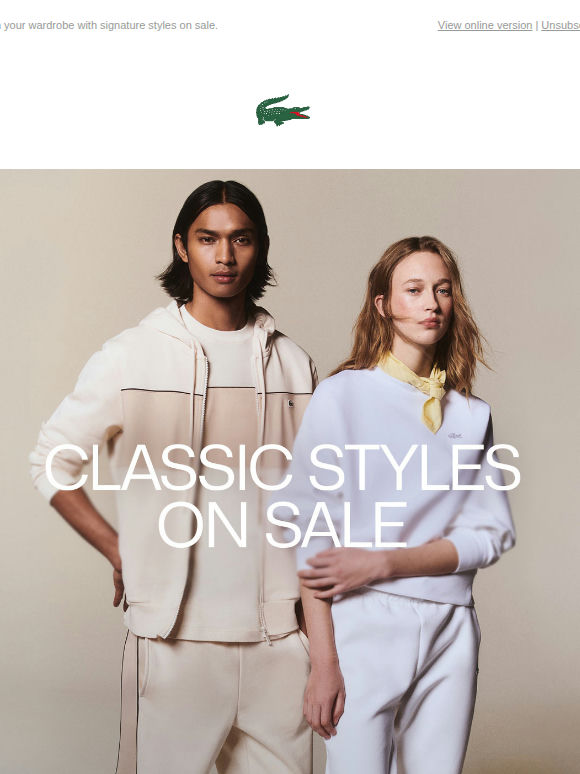Up to 50% Off Iconic Styles
