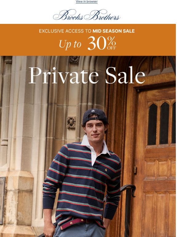 Private Sale | Don't Miss Your Exclusive Access