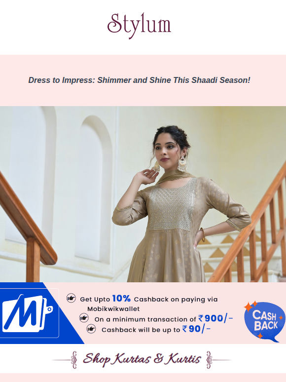 Your Shaadi Season Wardrobe Awaits!🤩