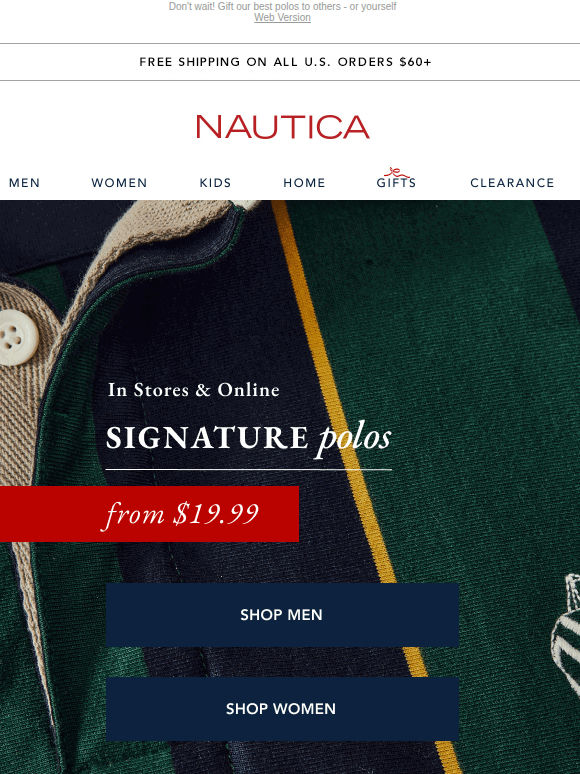 Polos from $19.99 (& other gifts under $25) inside!