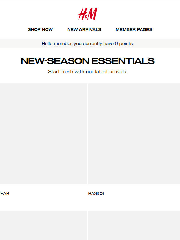 New-season essentials