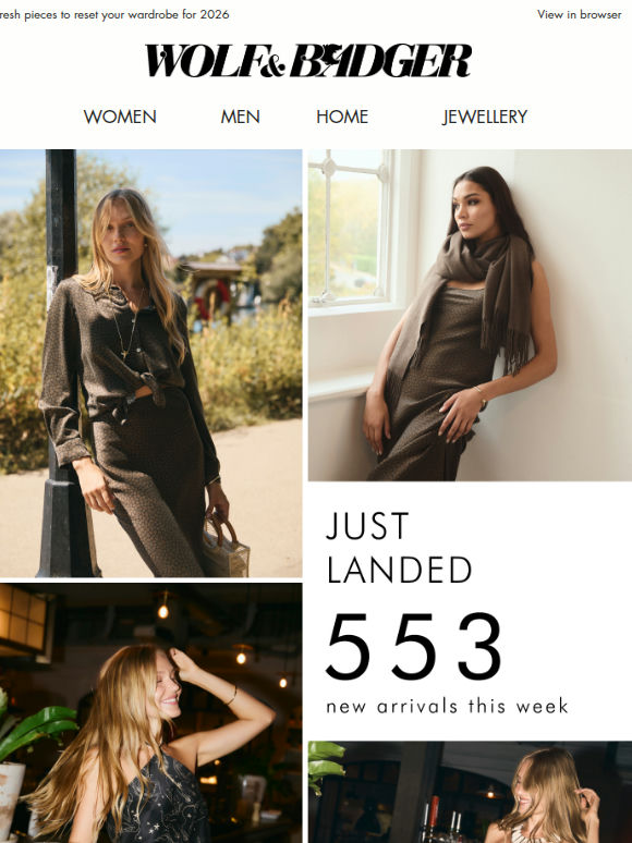 New Year, New Arrivals, Same Great Taste