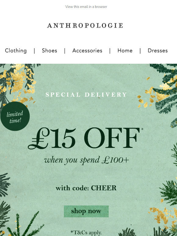 Fancy £15 off new season?