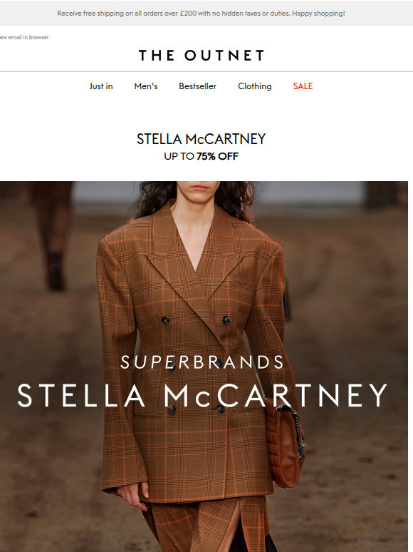 Stella McCartney steals at up to 75% off