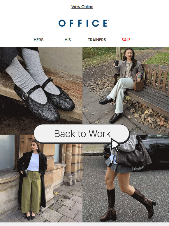 Your new work wardrobe is here 🖤