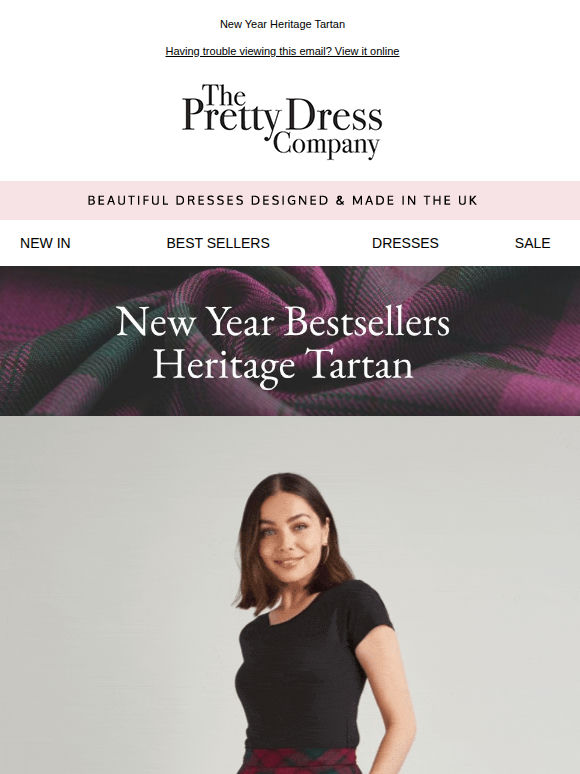 New Year Bestsellers, Heritage Tartan