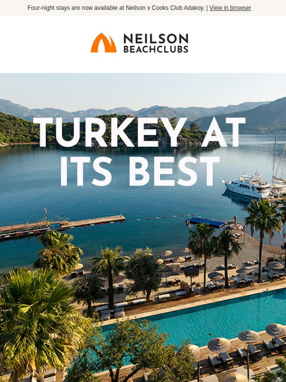 Golden days, Turkish shores. A summer to dream of.