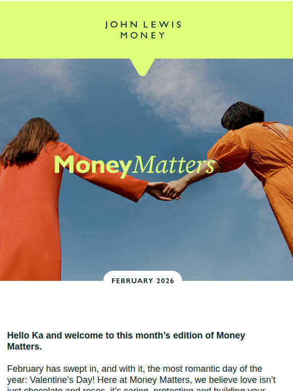 More than chocolate: Your February Money Matters is here!