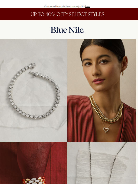 Up To 40% Off* Timeless Affection