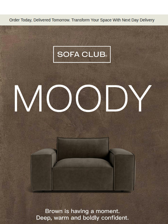 Our bestselling modular in your most-loved brown hue.