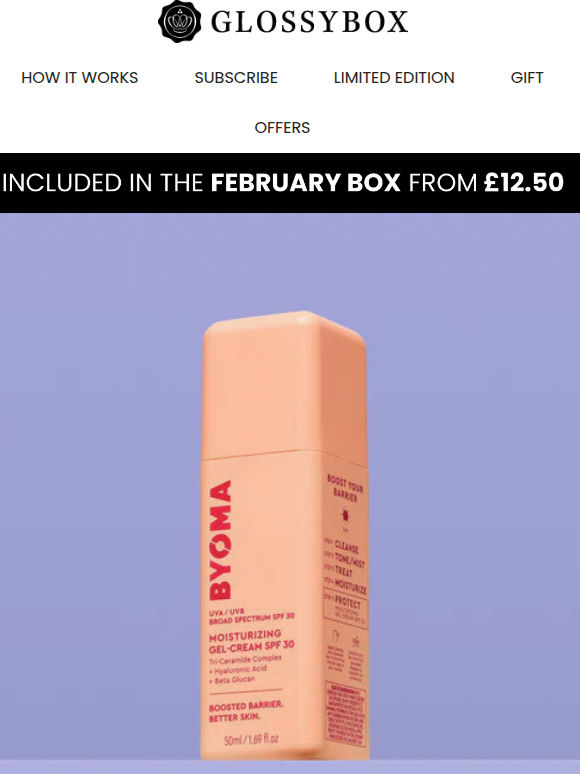 Change your skin game with BYOMA