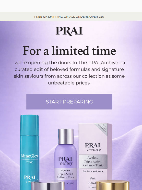 The PRAI Archive opens tomorrow 👀