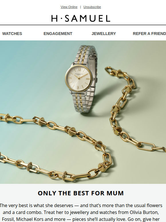 Only the best for mum