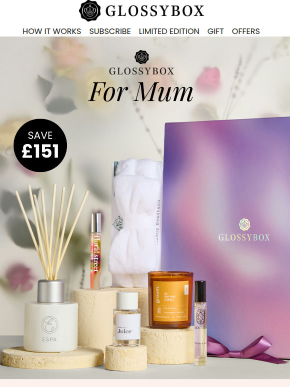 QUICK! Save £151 on For Mum 🌷💗