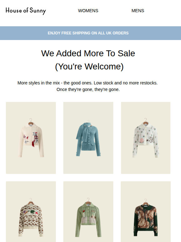 SALE JUST GOT BETTER