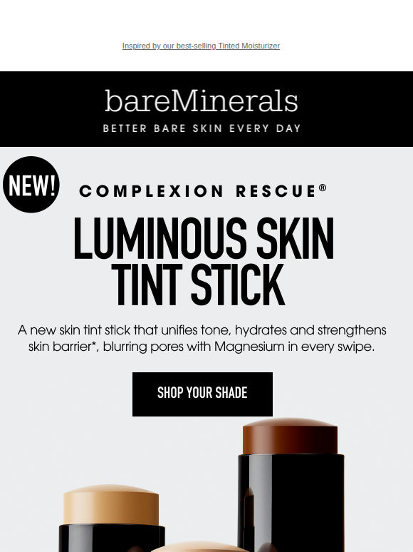 It’s here 🎉 New Skin Tint Stick