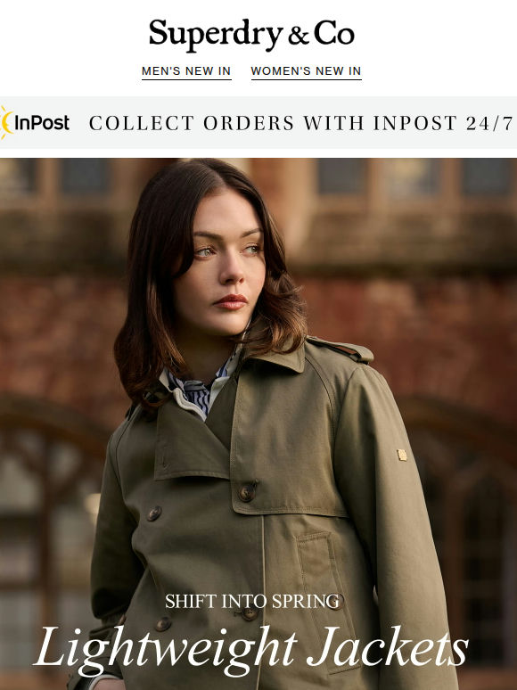 Lightweight Jackets | Shift Into Spring