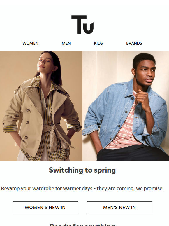 New Spring collections out now