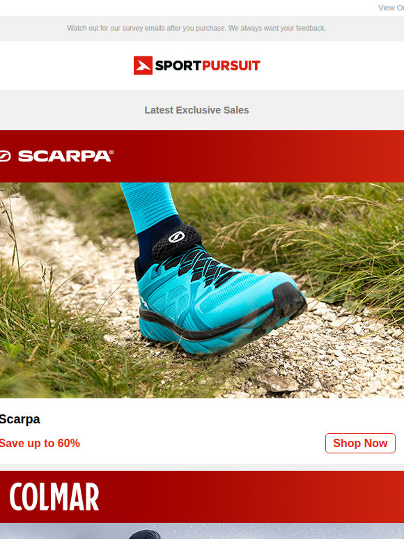 Scarpa | Colmar | Hiking Fleeces | G-Star Underwear & Nightwear | Travelin Boots | Up to 66% Off!