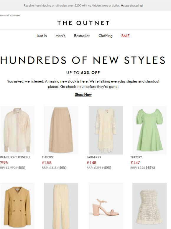 So. many. styles – see what's new this month