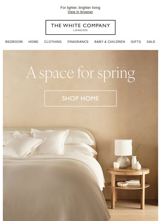 New: the spring home collection