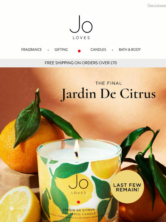 Almost Gone: Jardin de Citrus.