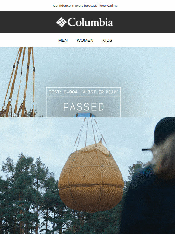 Rain? Handled. Meet Whistler Peak™.