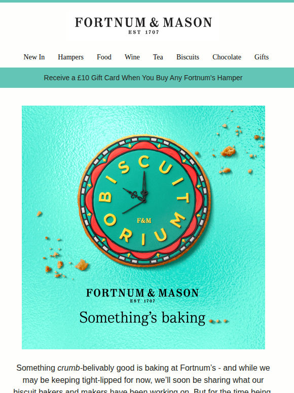 Something Special is Baking at Fortnum’s…
