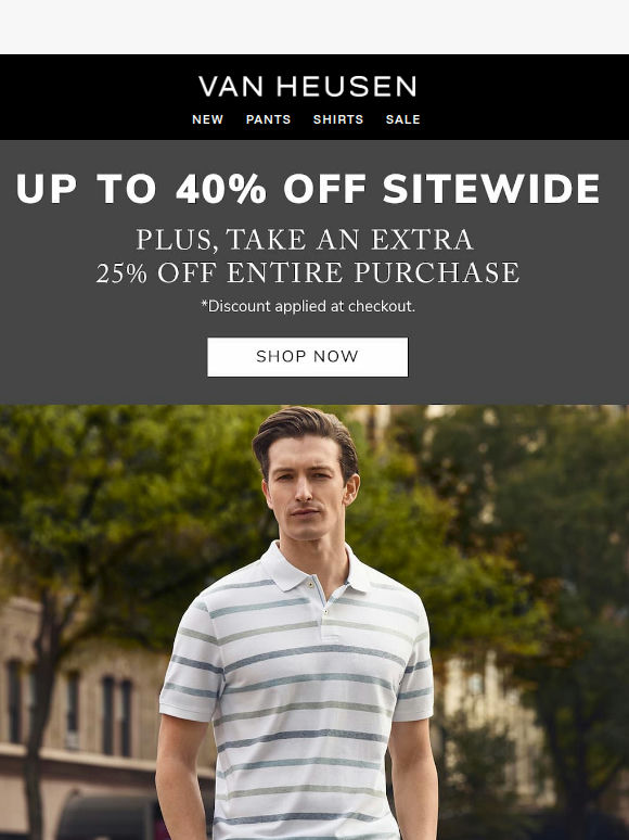 sale alert ⚡ up to 40% OFF sitewide
