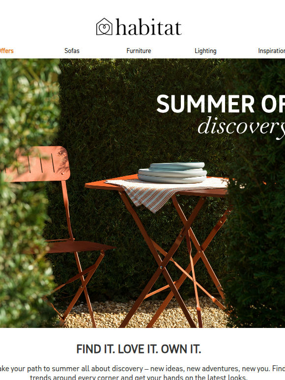 Your summer, found